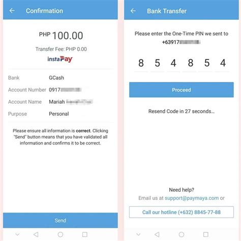 paymaya reset password using phone number philippines